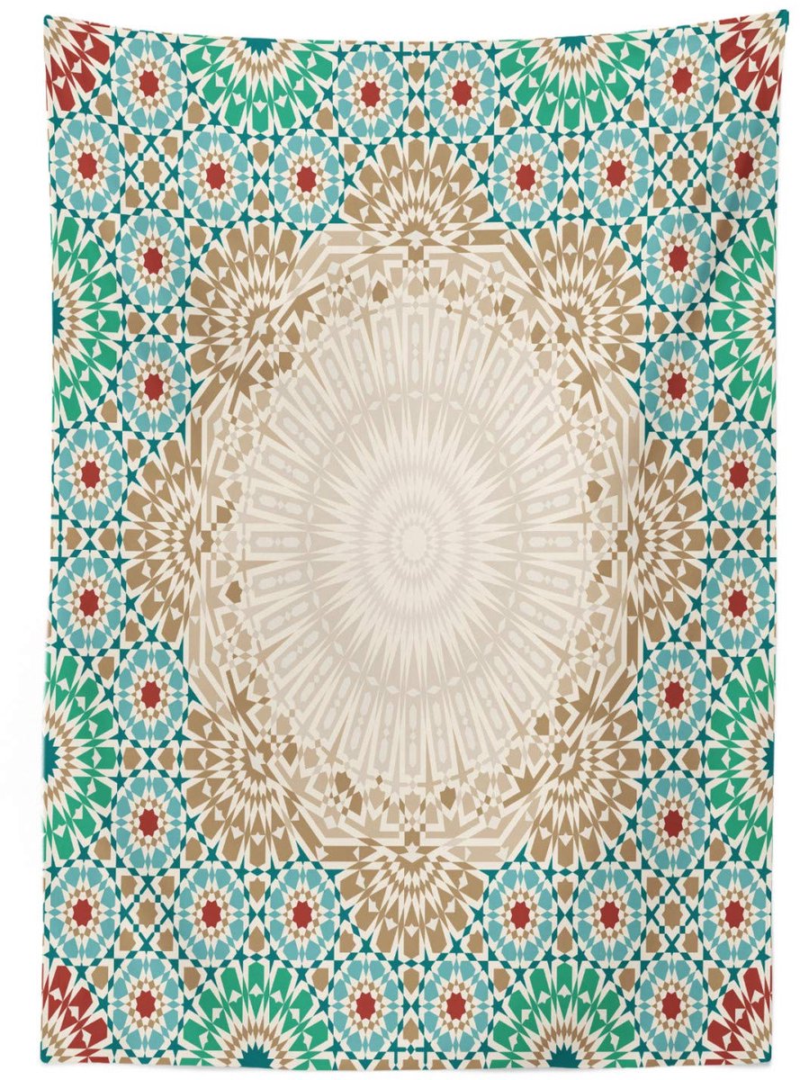 AbakuHaus – tc_25285_140x240_de – Tafelkleed – Multikleurig, 140×240 cm, Wasbaar