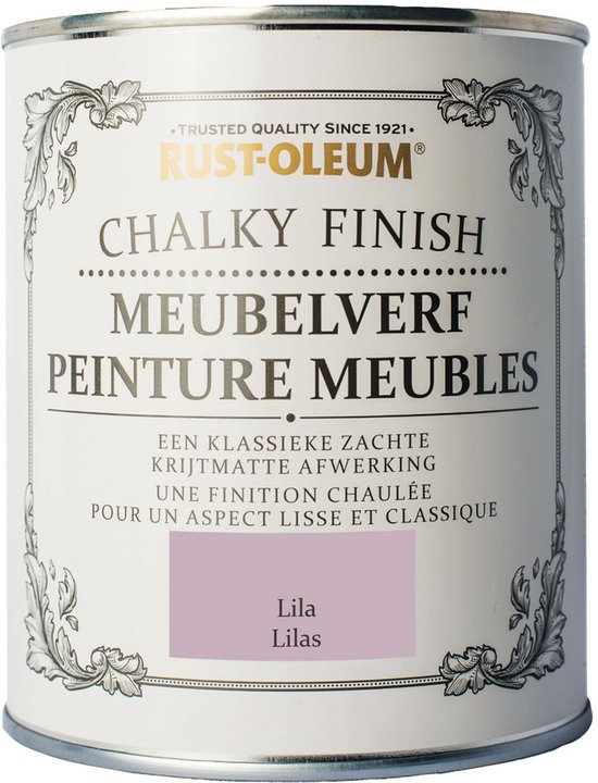 Rust-Oleum Chalky Finish Peinture pour meubles Lilas 750 ml