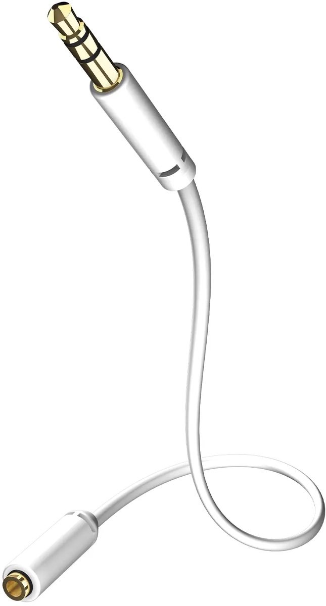 Inakustik Star Hoofdtelefoonverleng - fem 3,5mm Jack <> 3,5mm - 5m