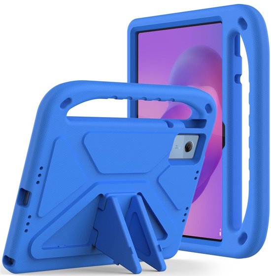 Housse de table Coverup adaptée à Lenovo Idea Tab 11 Étui - Coque Kids ShockProof - Blauw