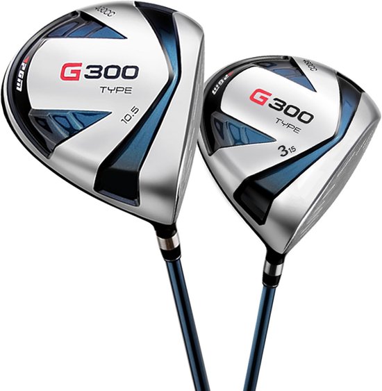 Complete golfclubset voor heren met Titanium Driver en hoge vergevingsputter van Merkloos — afbeelding 2