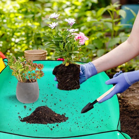 Waterdichte Tuinmat Set met Tuingereedschap - 2 Stuks en 13 Onderdelen — afbeelding 2