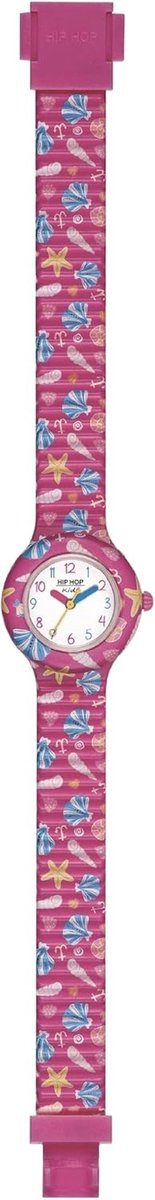 Kinderen Quartz Horloge met Veiligheidsknop - Casual Roze - 28 mm