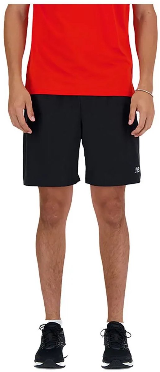 New Balance Sport Essential Short 7″ Heren Sportbroek Zwart