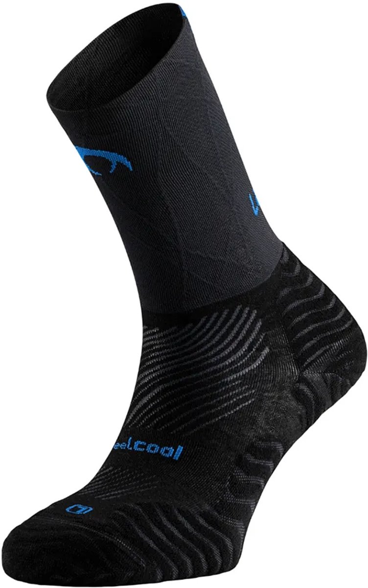Lurbel Street Pro Five Compression Sokken Zwart EU 36-38