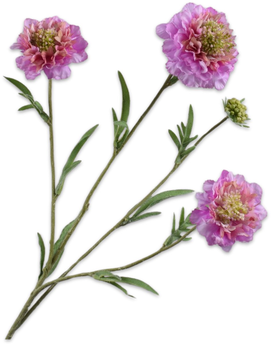 Silk-ka Kunstbloem - roze - H80 cm