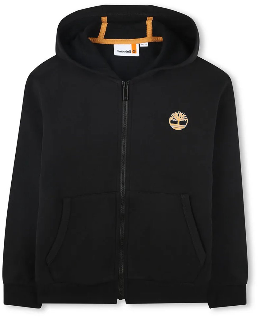 Timberland T60326 Hoodie 4 Years Jongen Zwart
