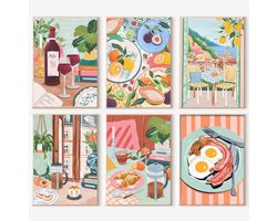 Schilderen op Nummer Set voor Volwassenen en Kinderen - Inclusief Penselen en Acrylverf - Perfect voor Thuisdecoratie of Cadeau