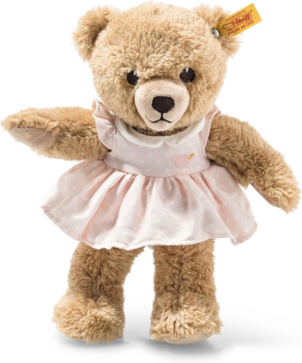 Zachte Pluche Knuffelbeer voor Baby's en Kinderen - 25 cm Roze Slaapvriend