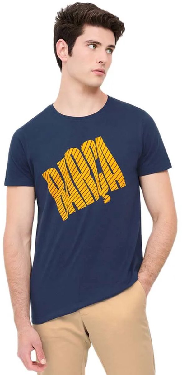 BarÇa Blm1cpb1 T-shirt Met Korte Mouwen Blauw S Man