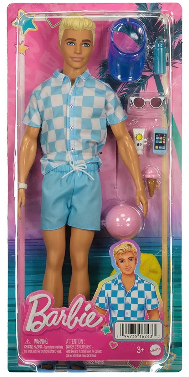 Barbie Ken Stijlvolle mogelijkheden Malibu - Met accessoires - Barbiepop