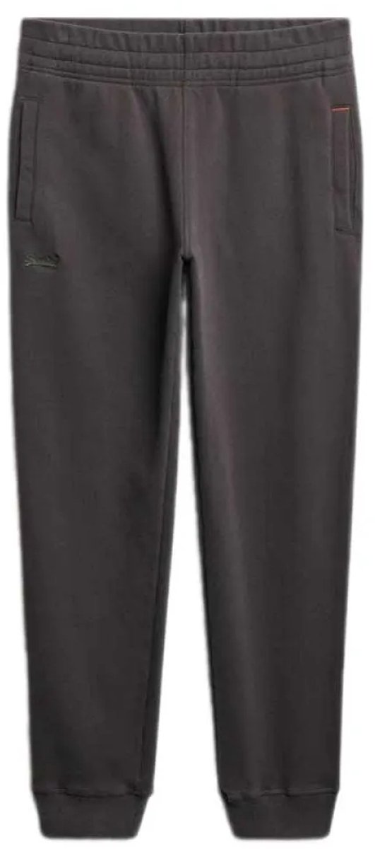 Superdry Essential Logo Half Brushed Trainingsbroek L Man Zwart