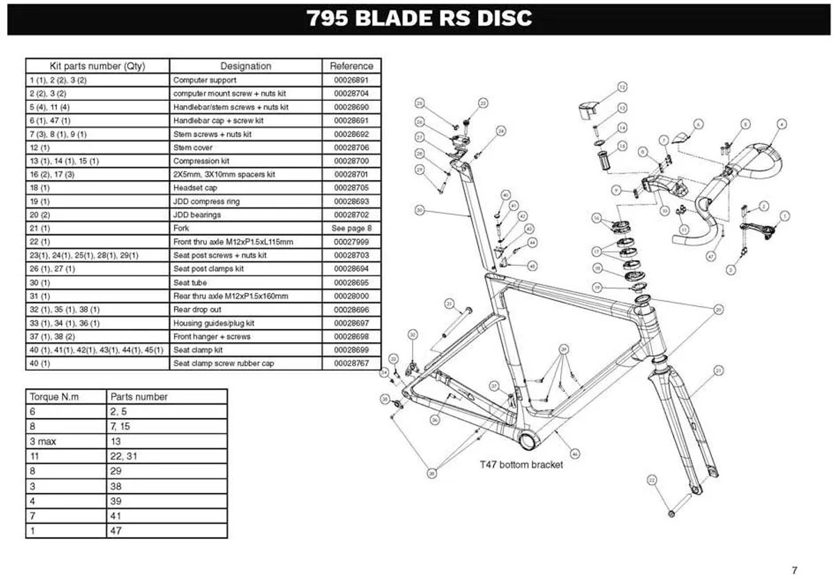 Look 795 Blade Rs/765 Op2/796 Mono Derailleurhanger Zilver