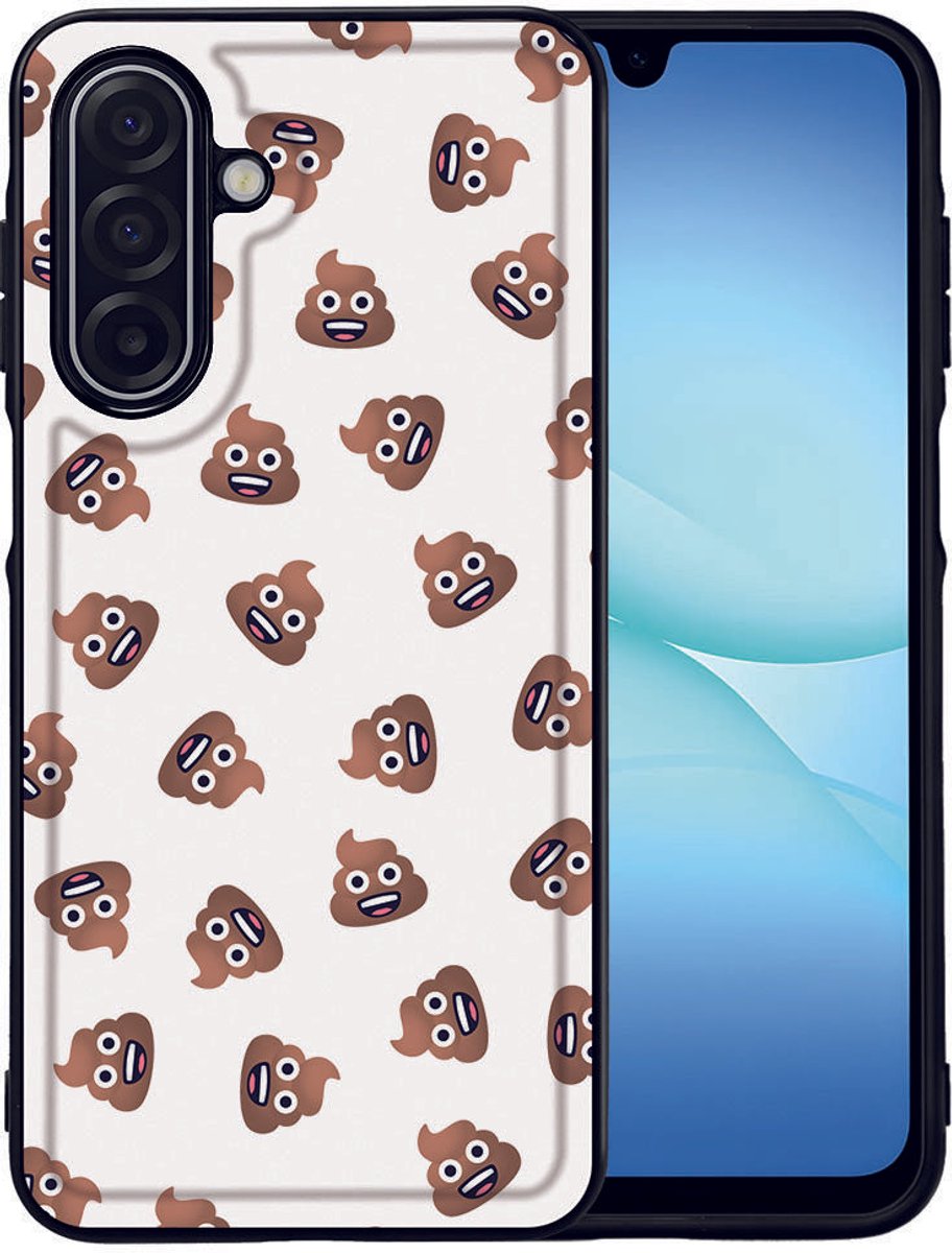 Beschermhoes Samsung Galaxy A17 Poep Emojis