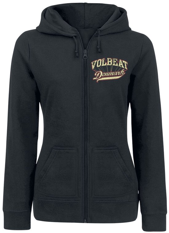 Volbeat Rise from Denmark Dames Vest met capuchon - zwart - L