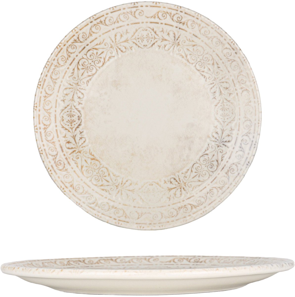 By Bone Dessertbord - Antico - Porselein - 17 cm - set van 6