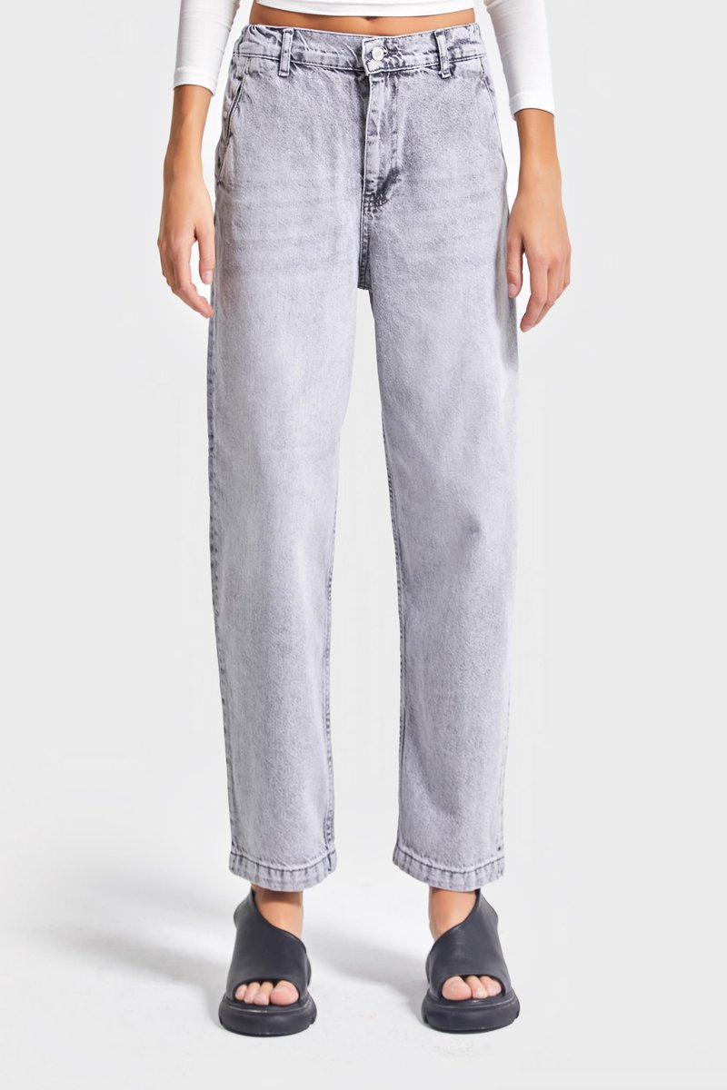 It's Basic - ELASTICATED WAIST Straight Jeans