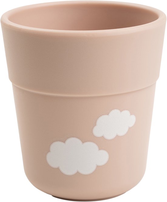 Done By Deer Foodie Mini Mug Happy Clouds Powder van Done by Deer — afbeelding 3