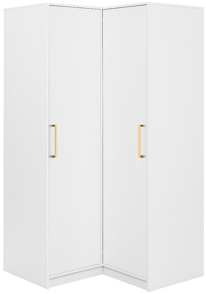 Vente-unique Hoekkast met 2 deuren - L115 cm - Wit - LIZANDRO