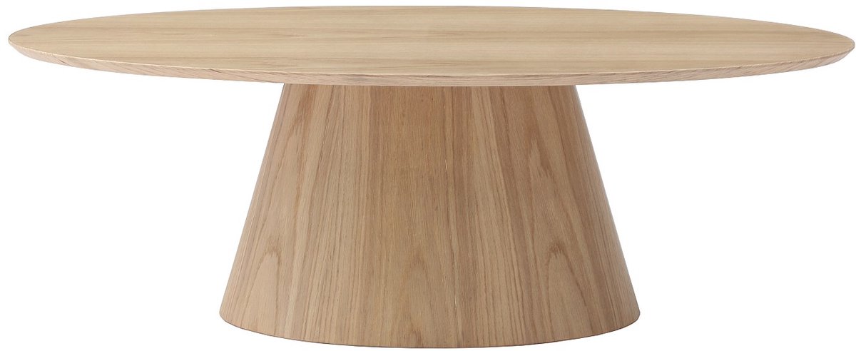 Vente-unique Salontafel in MDF - Lichte houteffect - ANTELADA