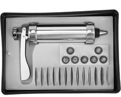 Cosensi - Cookie Maker Kit voor Zelfgemaakte Cake Decoratie met Aluminium Cookies Pers Gun