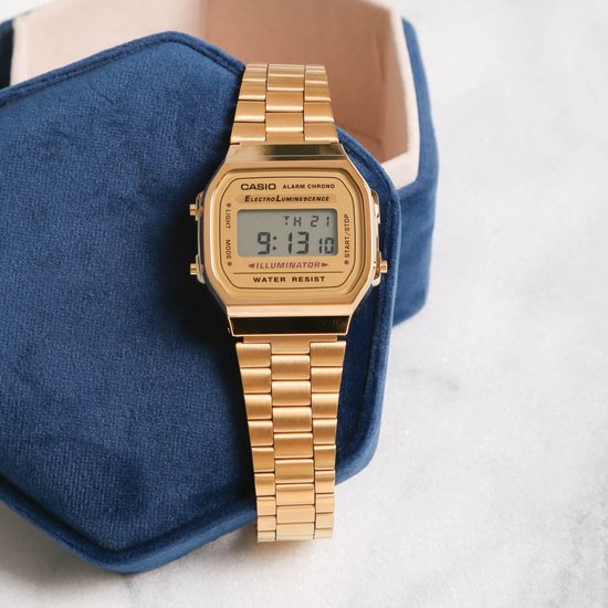 Casio Vintage Iconic A168WG-9EF Horloge 36,3 mm - Goudkleurig