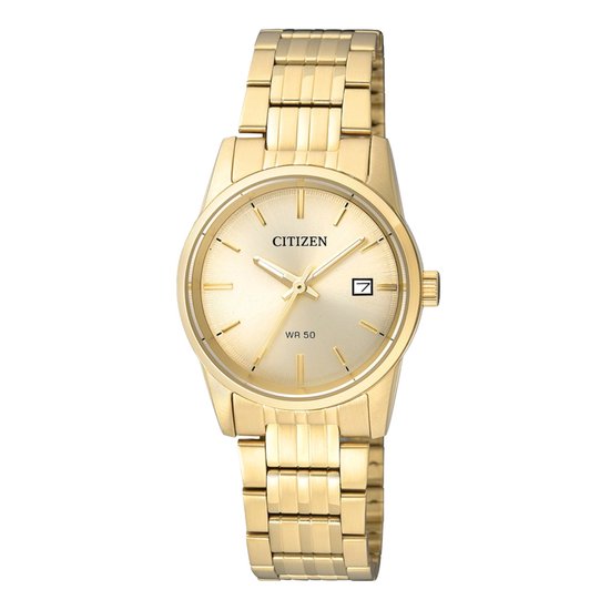 Citizen EU6002-51P Horloge – Staal – Goudkleurig – Ø 27 mm