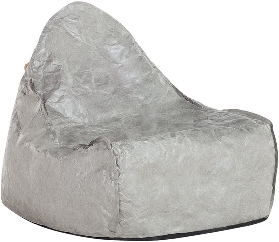 BELIANI DROP - Zitzak - Lichtgrijs - Synthetisch materiaal