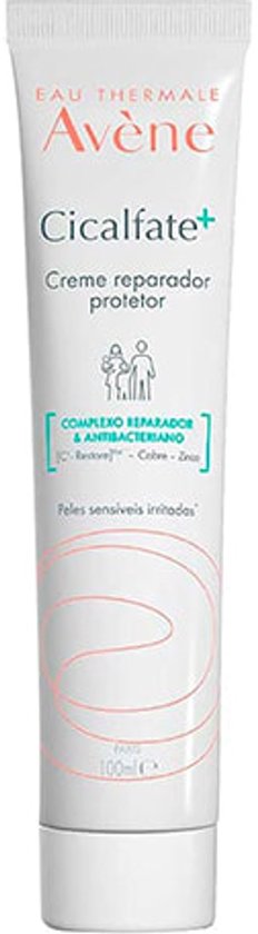 Avène Cicalfate+ crème tube. Creme reparador protetor. Voor gevoelige geïrriteerde huid. 100 ml.