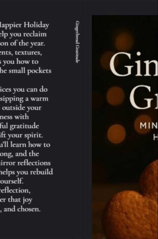 Gingerbread Gratitude - cover
