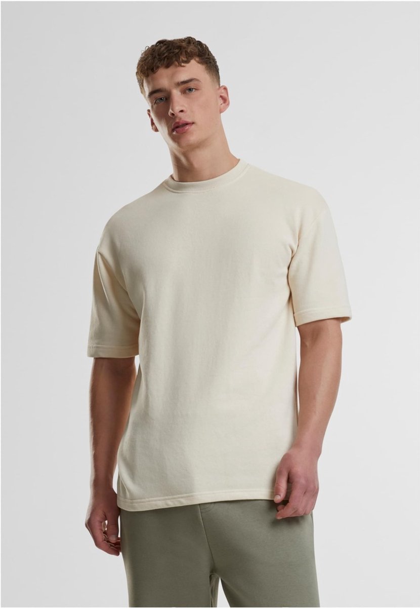 Urban Classics Light Terry Crew Heren Tshirt 5XL Beige