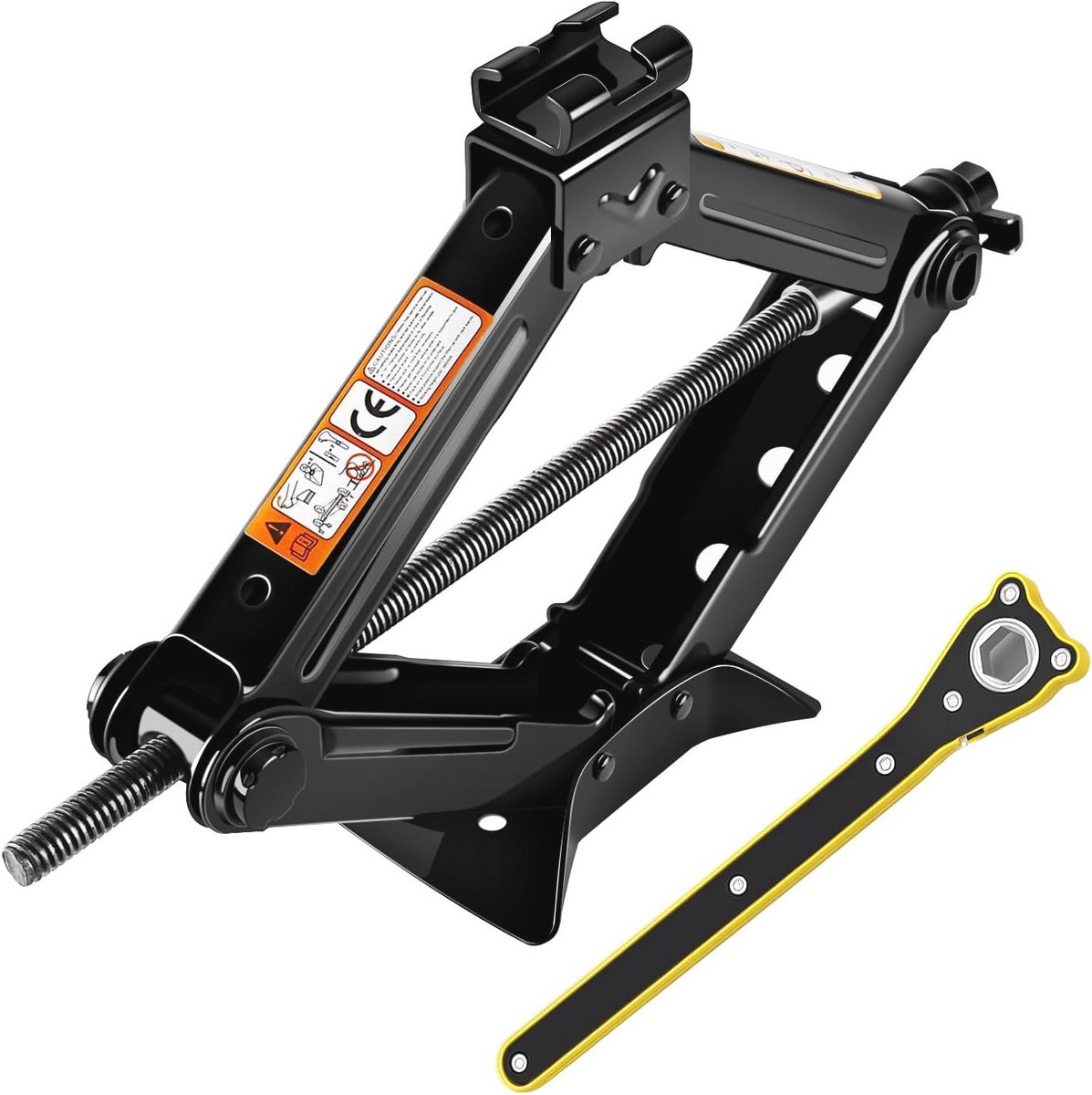 Schaarkrik 1500 kg - Lifting Height 105-385 mm - Ideaal voor Bandvervangen