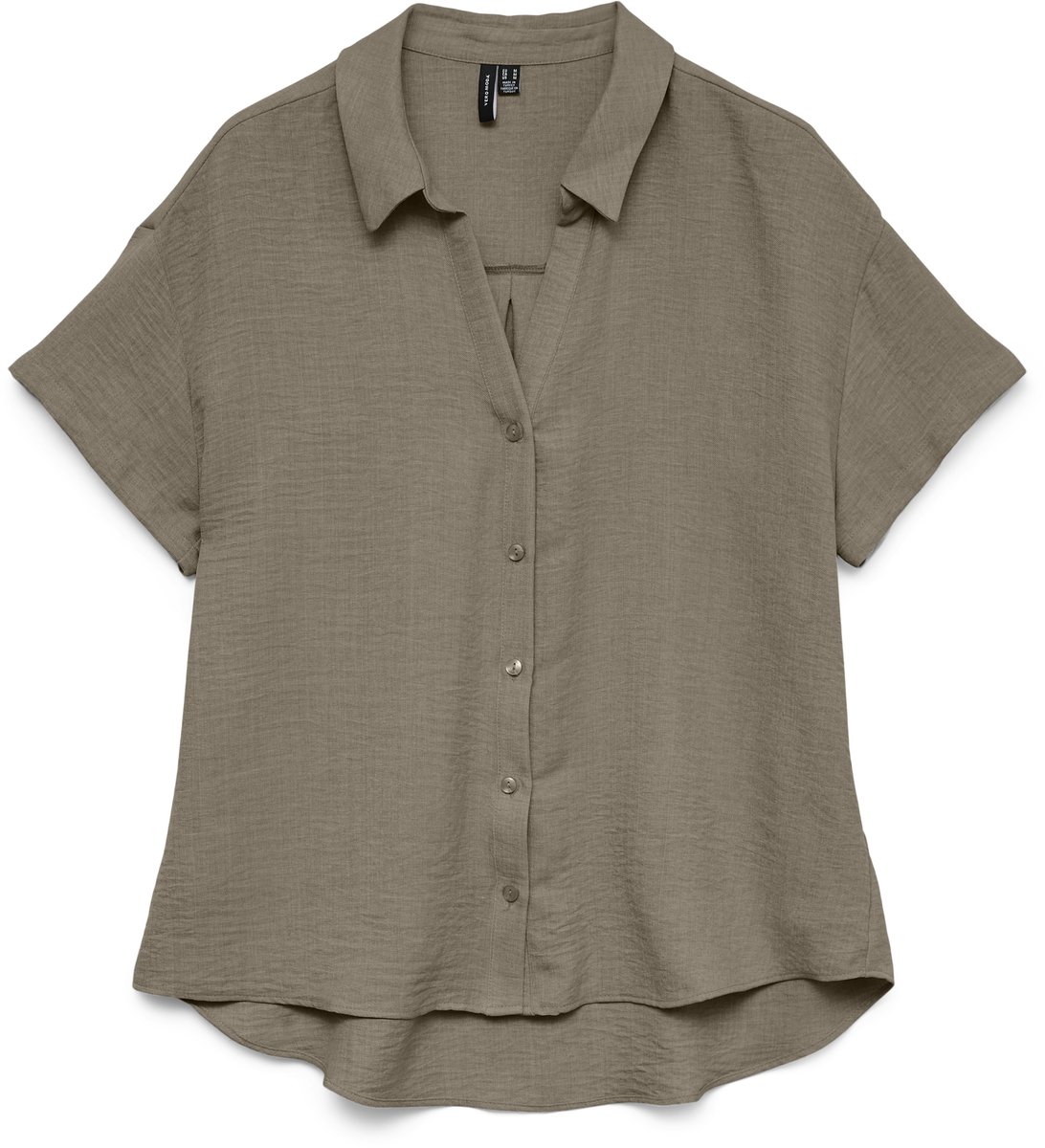 VERO MODA - VMMELANEY QUEENY SS SHIRT WVN - Dames - Blouses