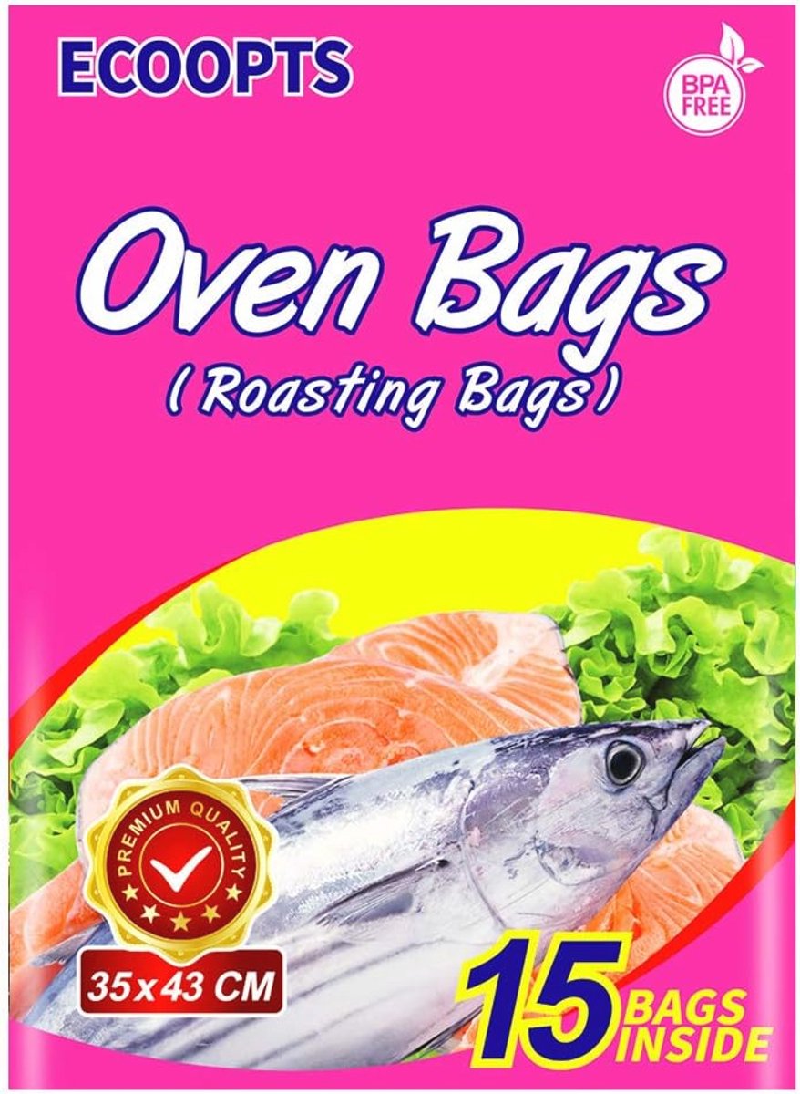 Ovenzakken voor Koken en Roosteren - Perfect voor Vlees, Zeevruchten en Groenten (350x430mm)
