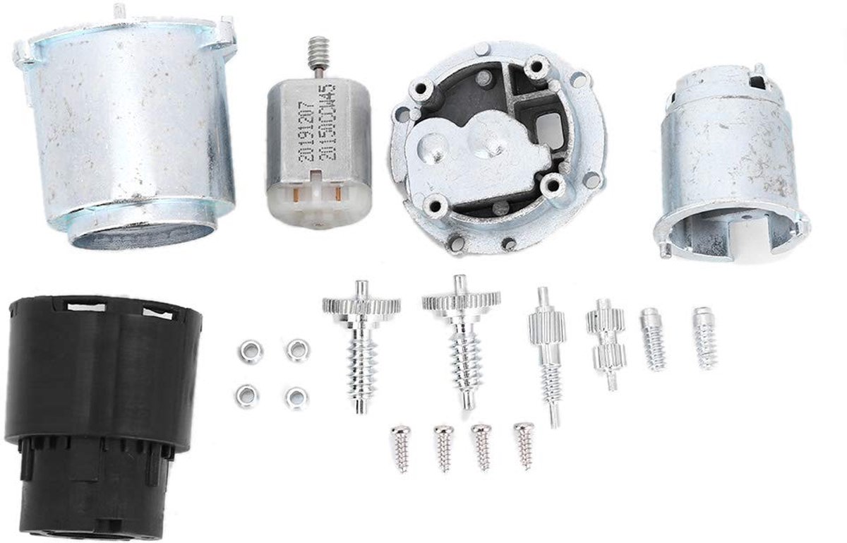 Reparatieset voor zijspiegels, reparatieset voor inklapbare zijspiegels, complete set links/rechts, geschikt voor X5 E53 E46 1999-2006