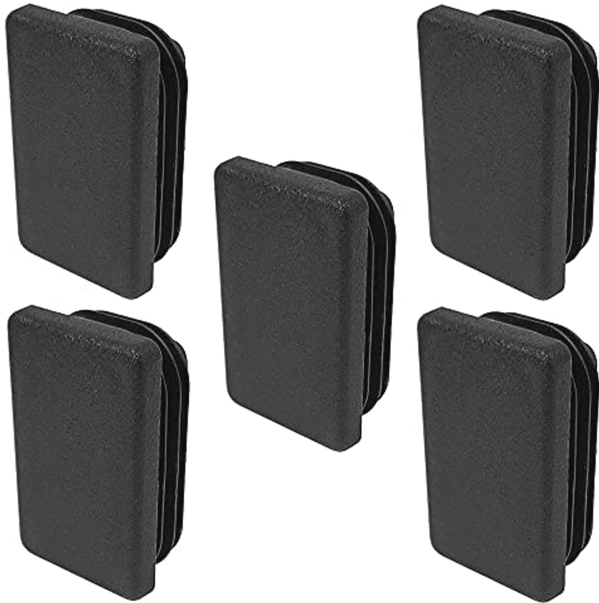 5x Lamellenstokjes en Endkappen voor Rechthoekige Pijpen 20x10mm