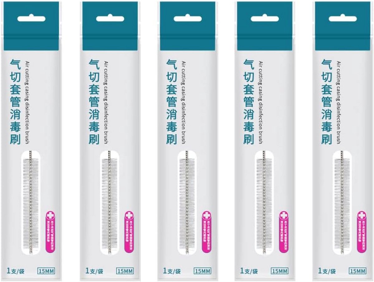 Steriele schoonmaakborstels voor tracheostomiezorg - Flexibele buisreinigers