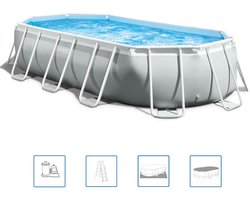 INTEX - Prism - Frame - Zwembadset - ovaal - 503x274x122 - cm - 26796GN