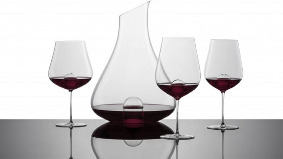 Set van 2 Bordeaux Wijnglazen 843 ml - Mondgeblazen Kristalglas