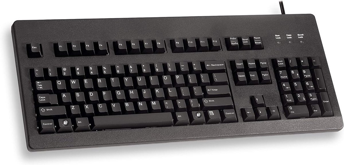 Mechanisch QWERTY Toetsenbord met Bruine Tactiele Switches - Bekabeld