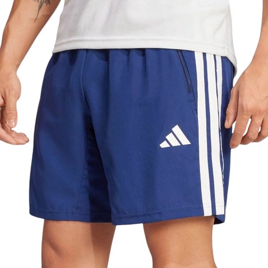 Short tissé Adidas Train Essentials à 3 bandes pour homme - Taille S