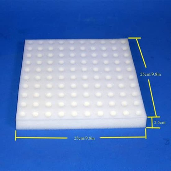Éponge hydroponique, 100 pièces de substrat de semis hydroponique, outils de jardin et de plant pour la culture de petites têtes ou de semis.