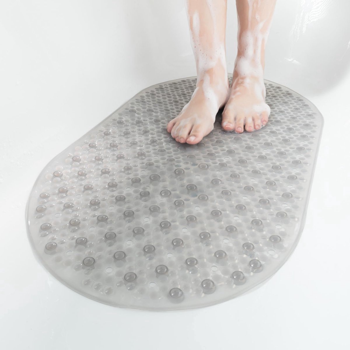 Stunq® Veiligheid Verhogende Antislip Badmat met Zuignappen voor Grijpvaste Douche-ervaring