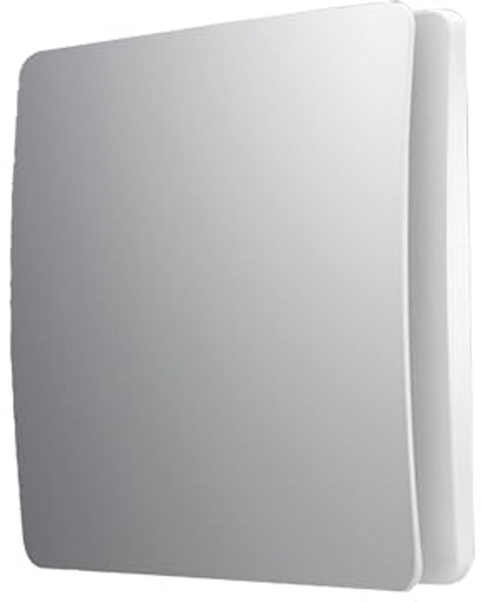 Badkamerafvoerventilator 212 x 208 mm met 150 mm boring - 25 W, 155 m³/h en 35 dB