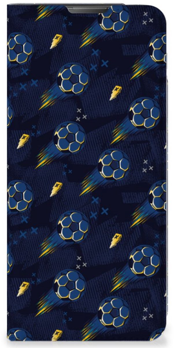 Hoesje met Magneet voor Motorola Moto E20 Voetbal