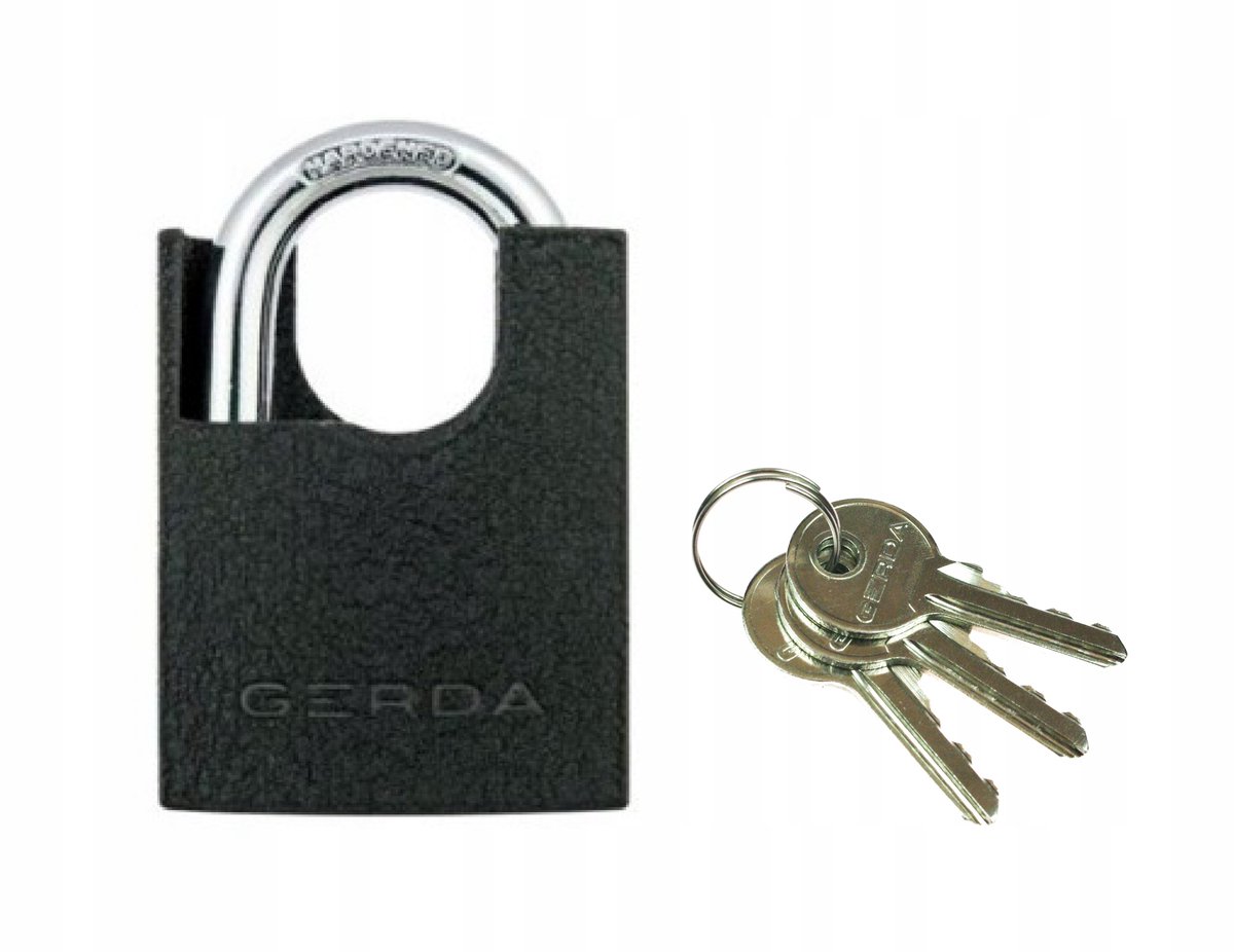 Gerda KZZC S50 ijzeren hangslot met beugel - 50 mm