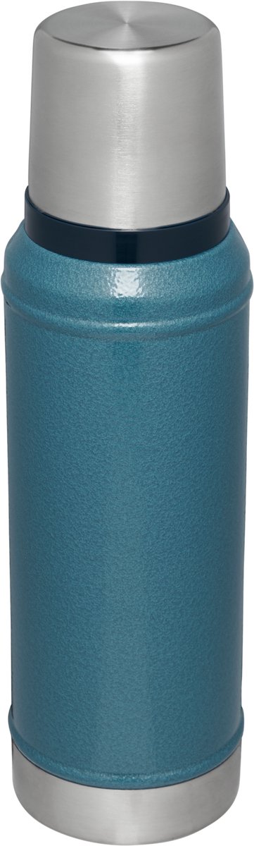 Stanley Classic Legendary Thermosfles 750 ml - Houdt 20 Uur Warm Of Koud - Lekvrij - Vaatwasserbestendig - BPA-Vrij - Voor Koffie, Thee en Meer - Roestvrijstalen Thermoskan - Hammertone Lake – foto 2