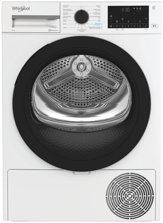 Whirlpool C WD 94M WBS BE- 9kg Energielabel C Wit