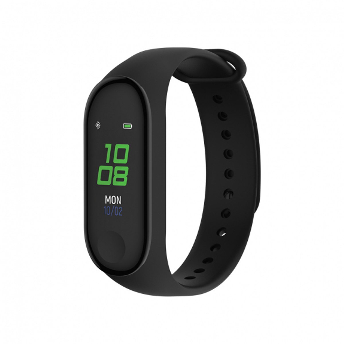 Forever SB-50 Fitness Tracker Smartband Zwart – Hartslagmeter, Sportfuncties, Bluetooth en 10 Dagen Batterij