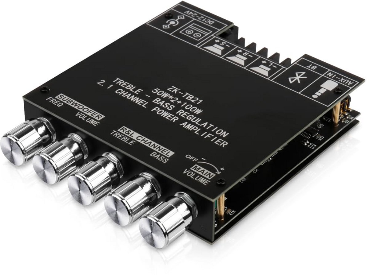 Krachtige Bluetooth Audio Versterker Bord 150W met Treble en Bass Regeling